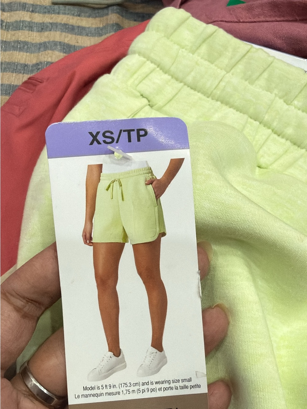 Women’s Elastic Waist Pull-On Shorts - Light Lime